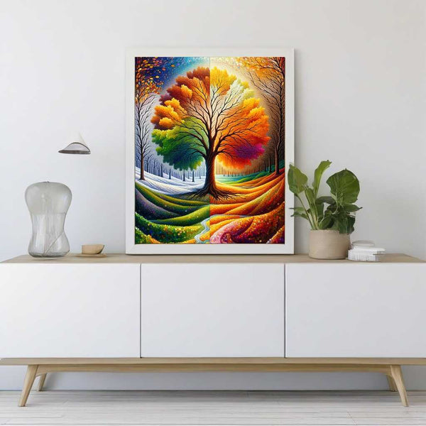Paint by Numbers - Tree of the Seasons