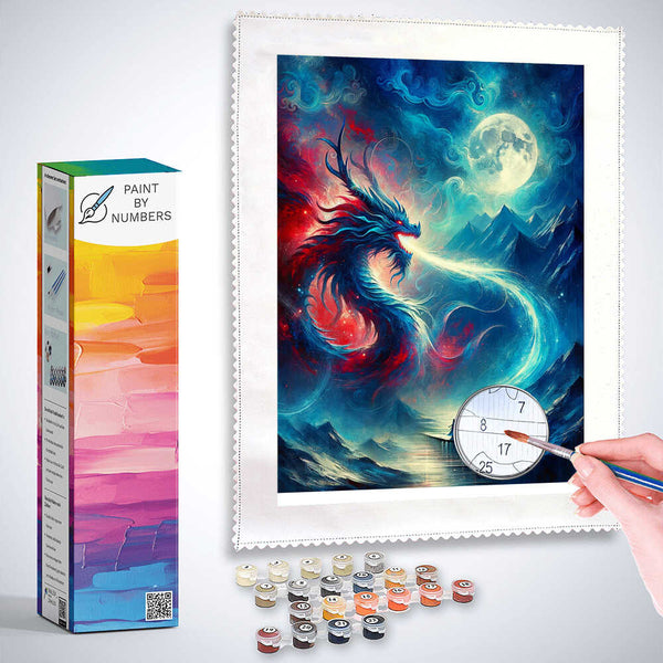 Paint by Numbers - Fantasy Dragon