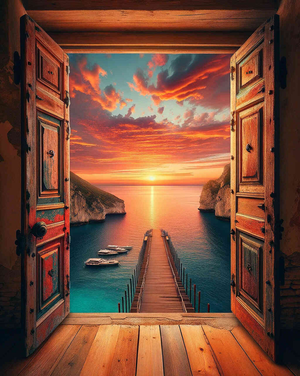 Paint by Numbers - Door to the sea