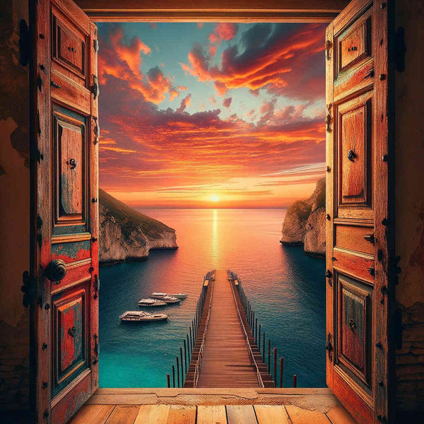 Paint by Numbers - Door to the sea
