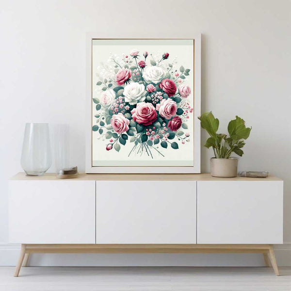 Paint by Numbers - Bouquet of roses, Noble