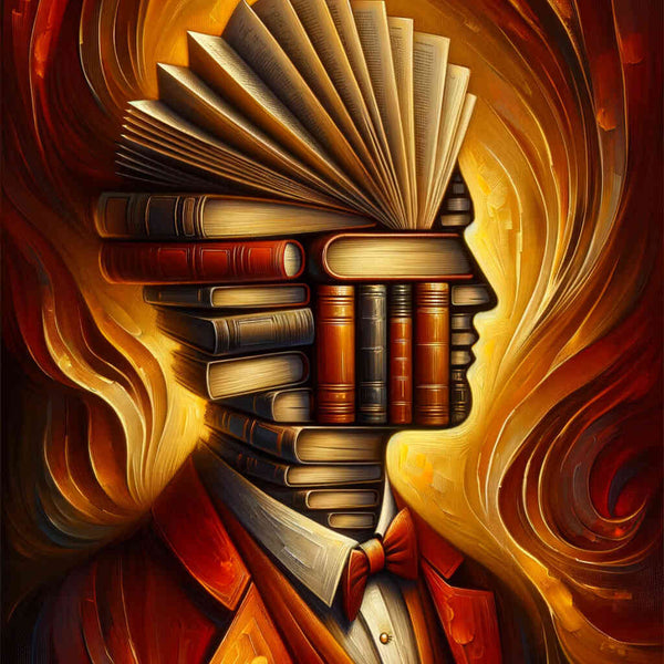 Paint by Numbers - Book Man