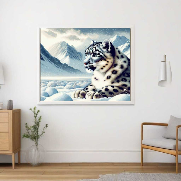 Snow leopard - Paint by Numbers