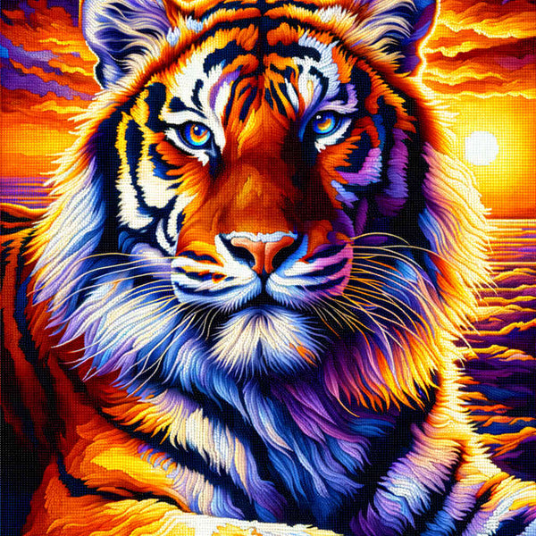 Paint by Numbers - Tiger call