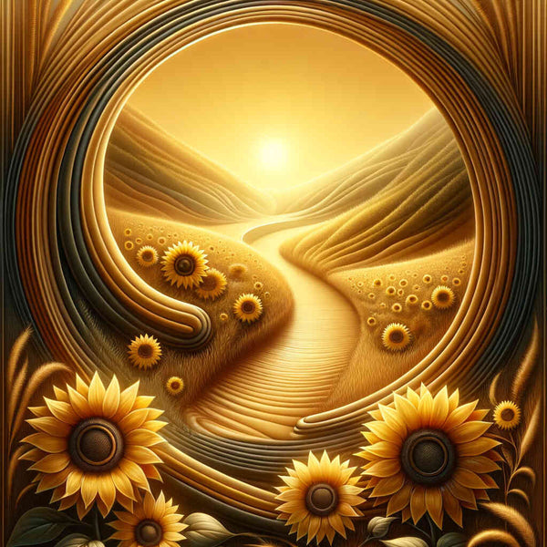 Paint by Numbers - Love sunflowers