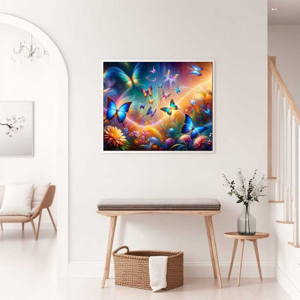 Paint by Numbers - Colorful butterfly world