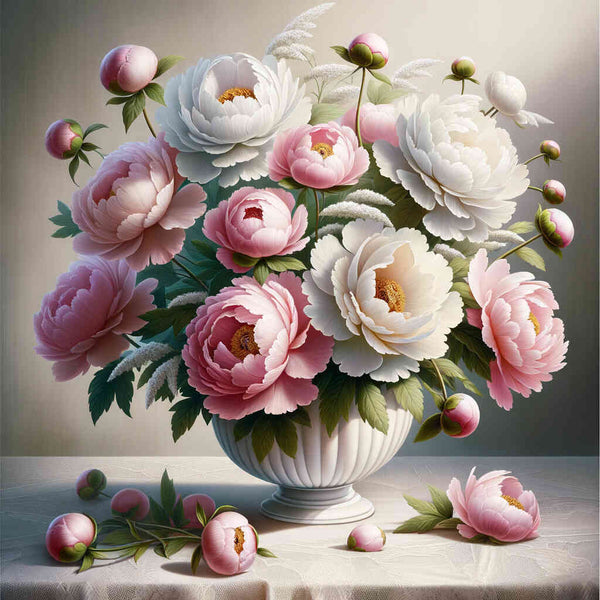 Flowers, Ultra Realistic - Paint by Numbers