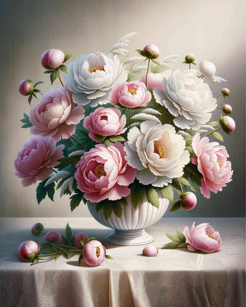 Flowers, Ultra Realistic - Paint by Numbers