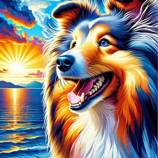 Paint by Numbers - Berger of the Shetland Dog