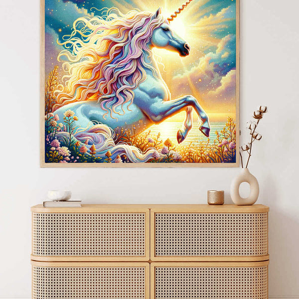 Paint by Numbers - Beautiful unicorn