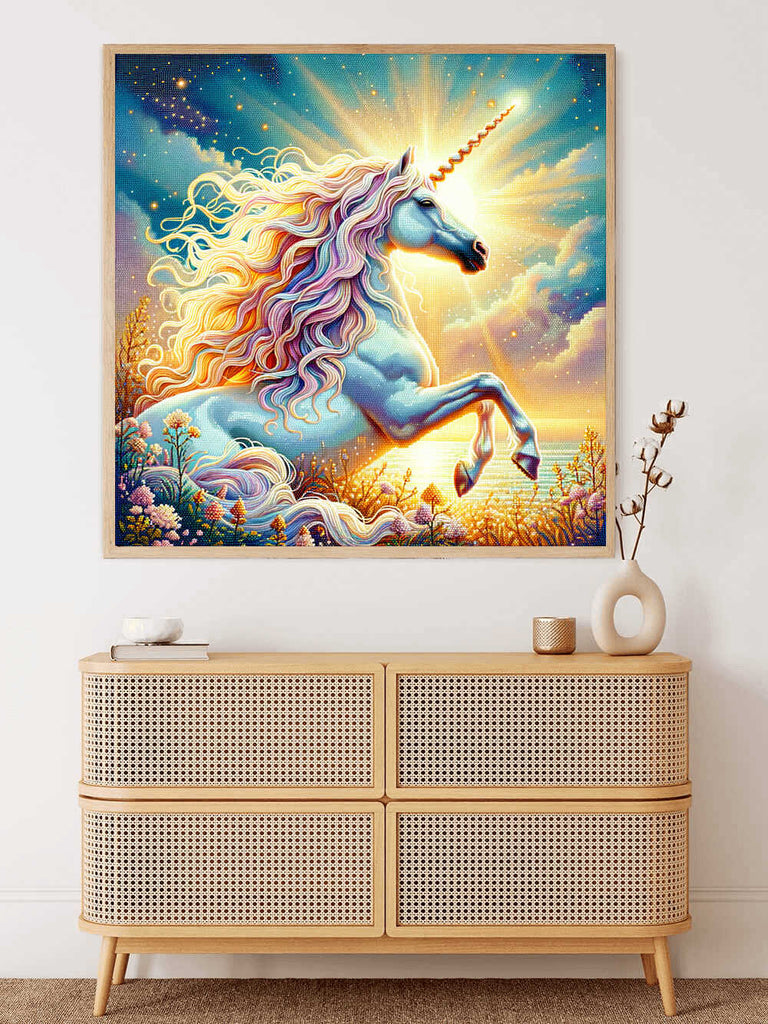 Paint By Numbers - Beautiful Unicorn – Diy Paint By Numbers