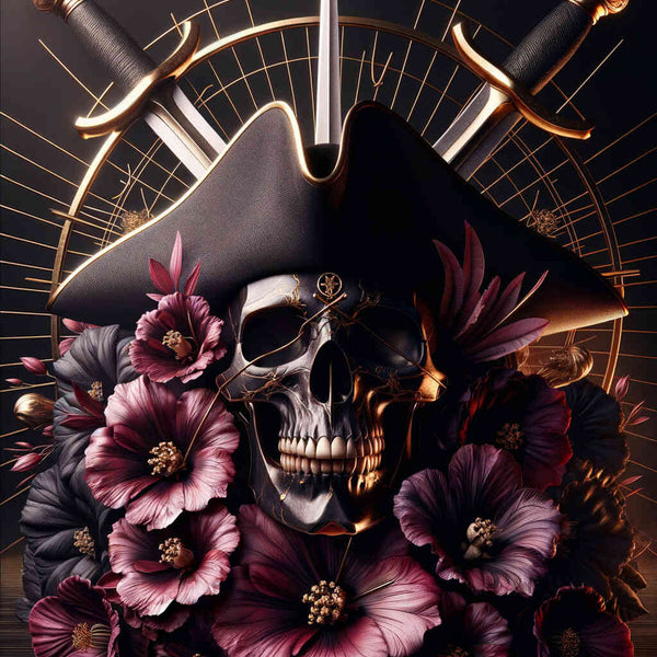 Paint by Numbers - Skull Pirate