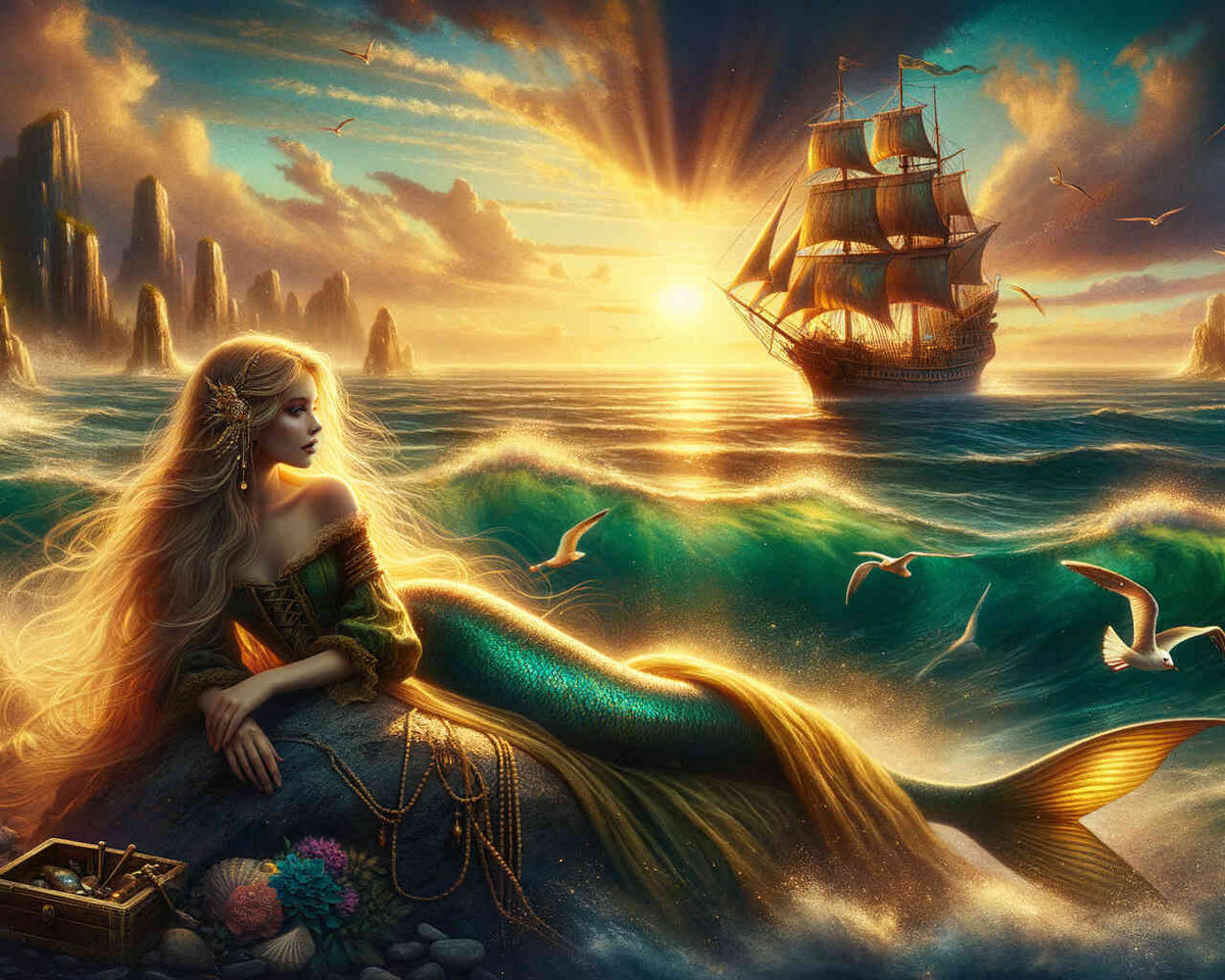 Paint by Numbers - Mermaid