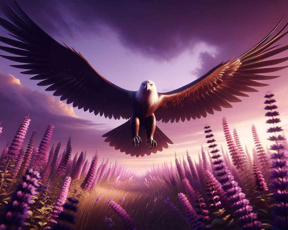 Paint by Numbers - Eagle approaching