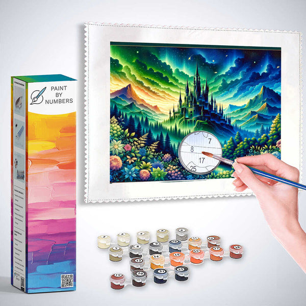 Paint by Numbers - Fantasy castle