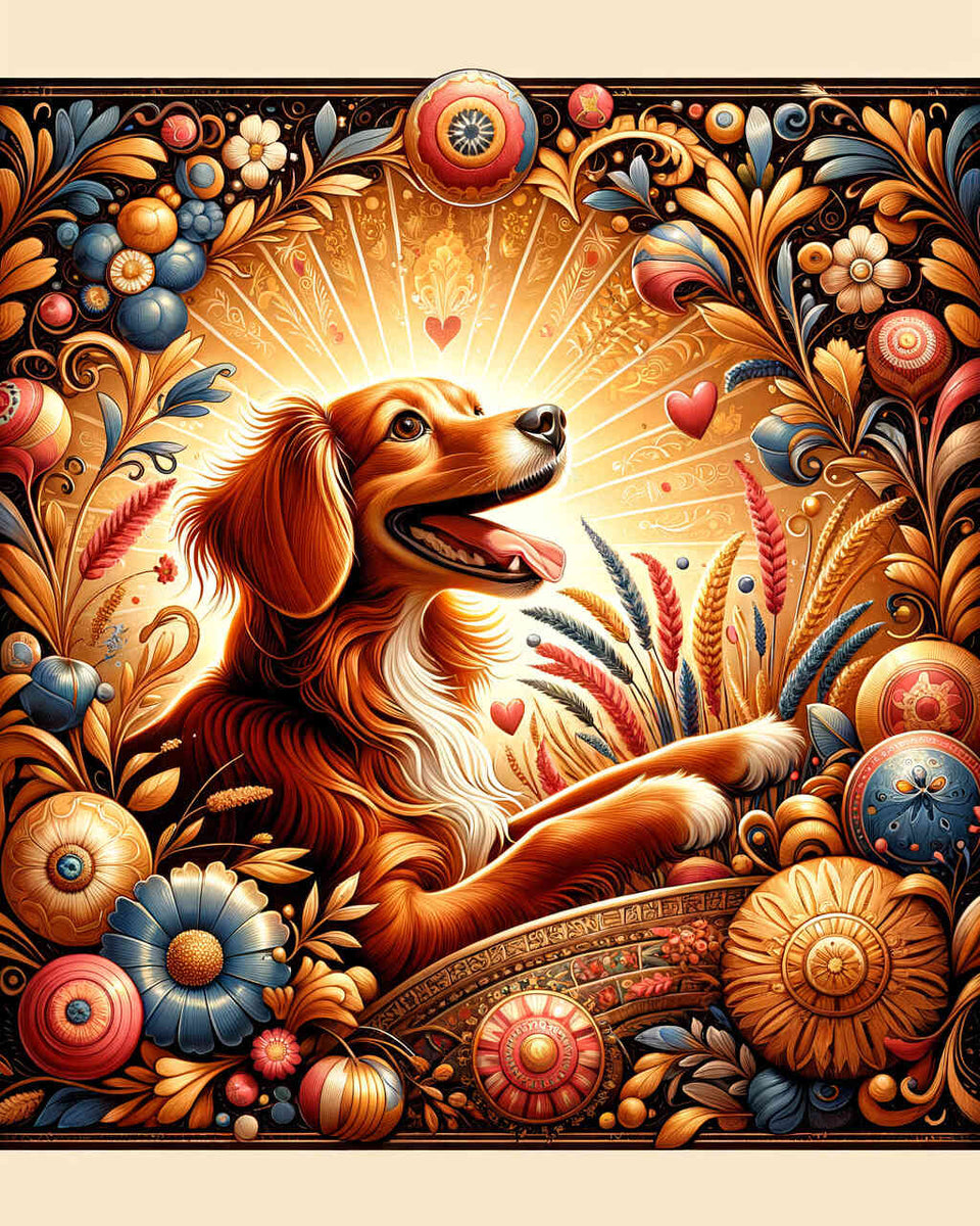 Paint by Numbers - Life is better with a dog