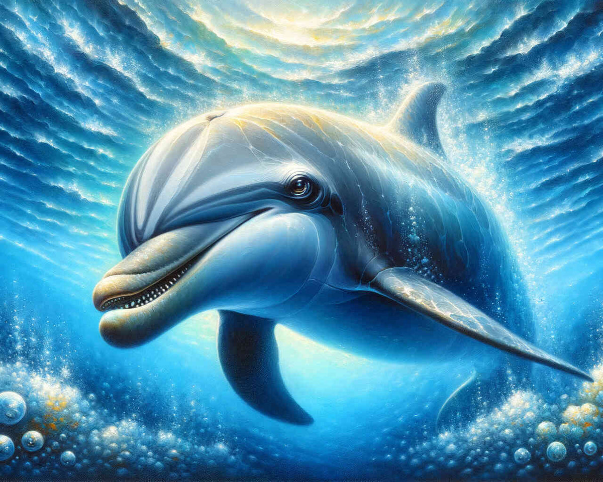 Paint by Numbers - Dolphin