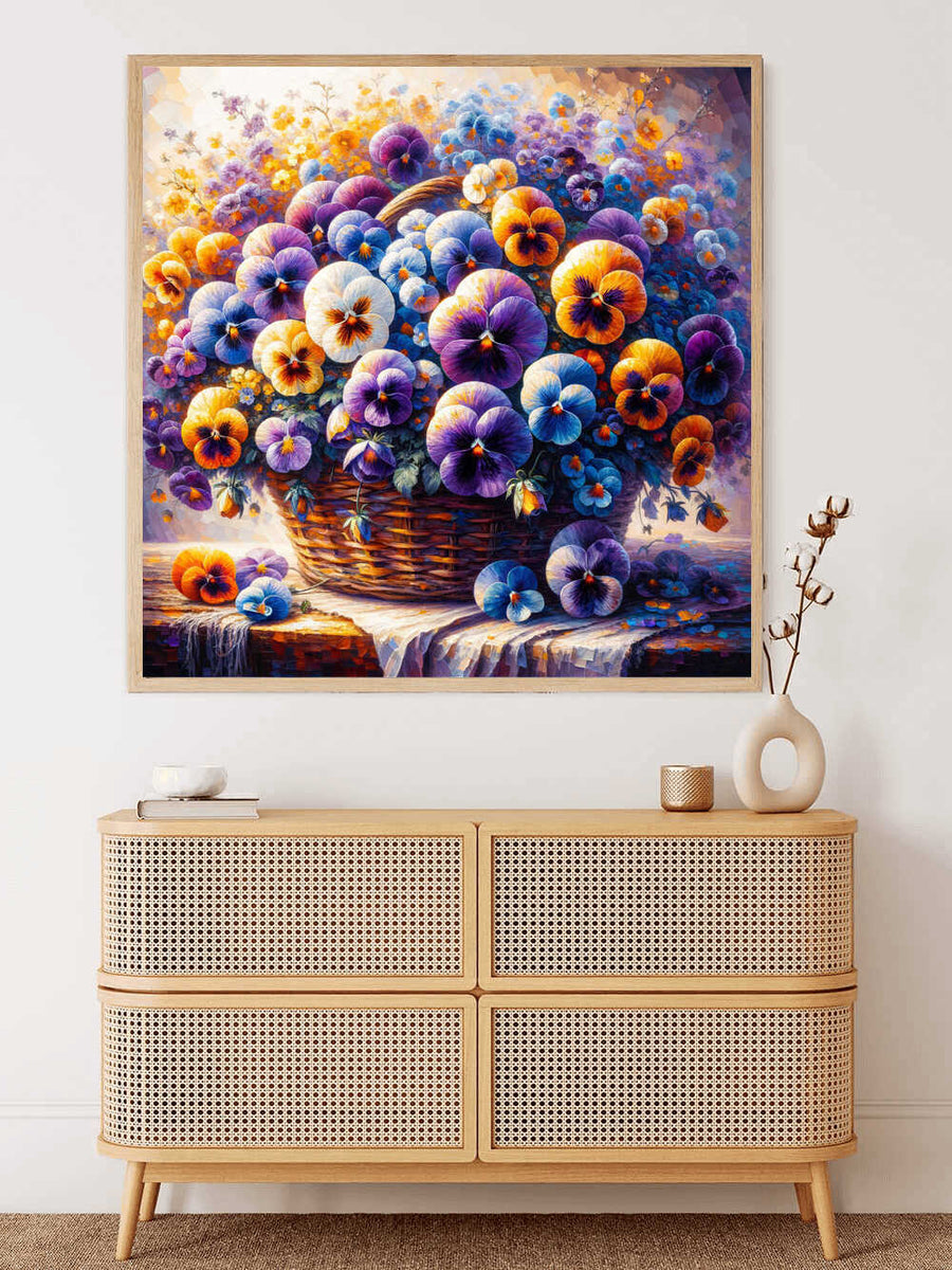 Paint by Numbers - Stepmother Flower Basket