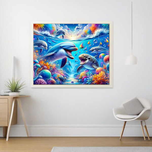 Paint by Numbers - Marine animal friends