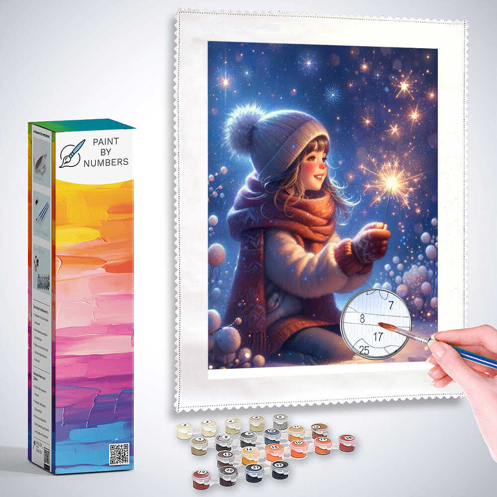 Paint by Numbers - Miracle Candles Girls