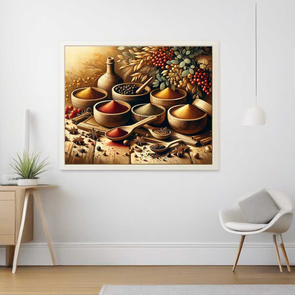 Paint by Numbers - Spice table
