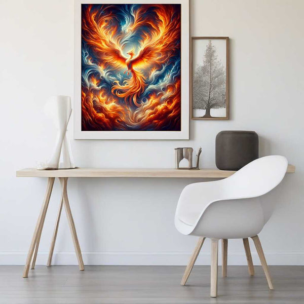 Phoenix, Fire - Paint by Numbers
