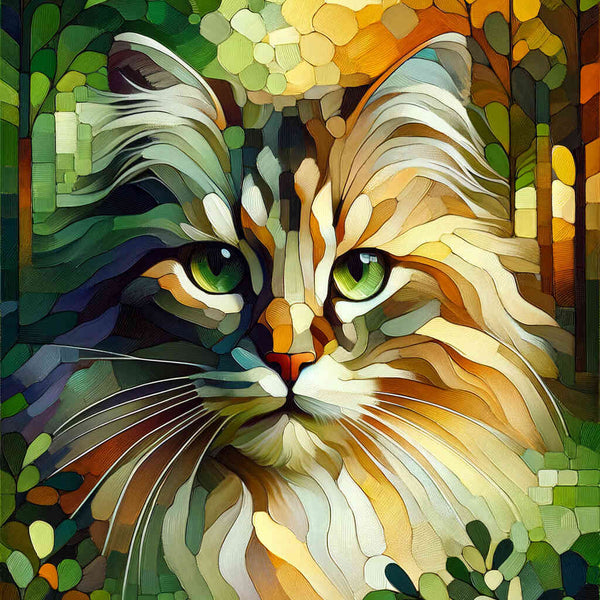 Paint by Numbers - Cat Portrait