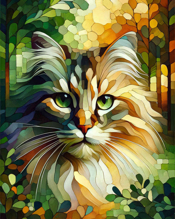Paint by Numbers - Cat Portrait