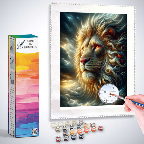 Paint by Numbers - Wise Lion