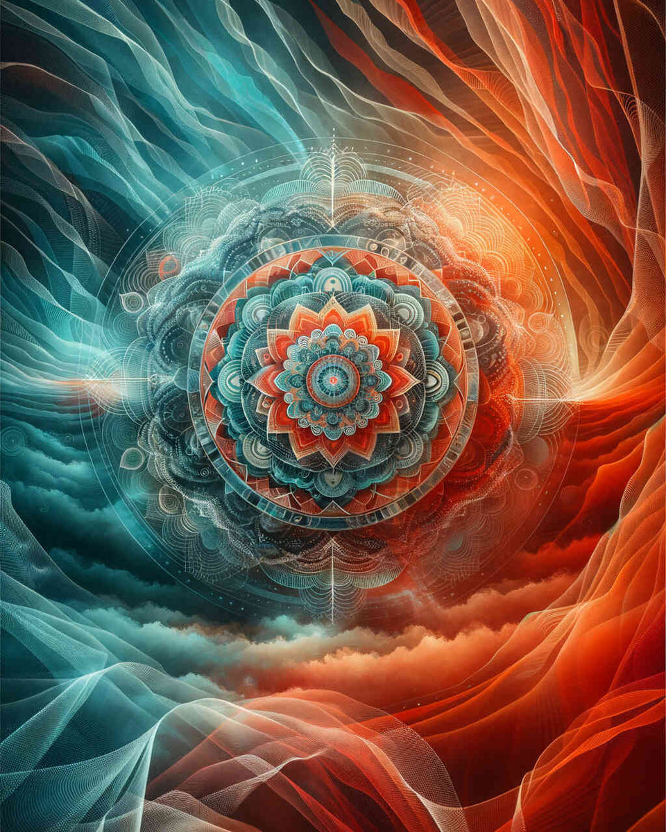 Paint by Numbers - Abstract Mandala