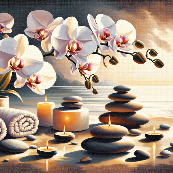 Paint by Numbers - Orchids and Wellness