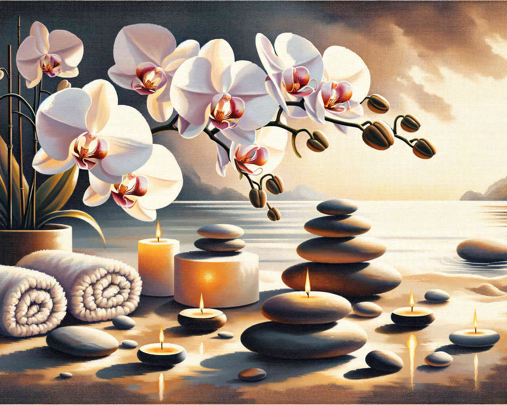 Paint by Numbers - Orchids and Wellness