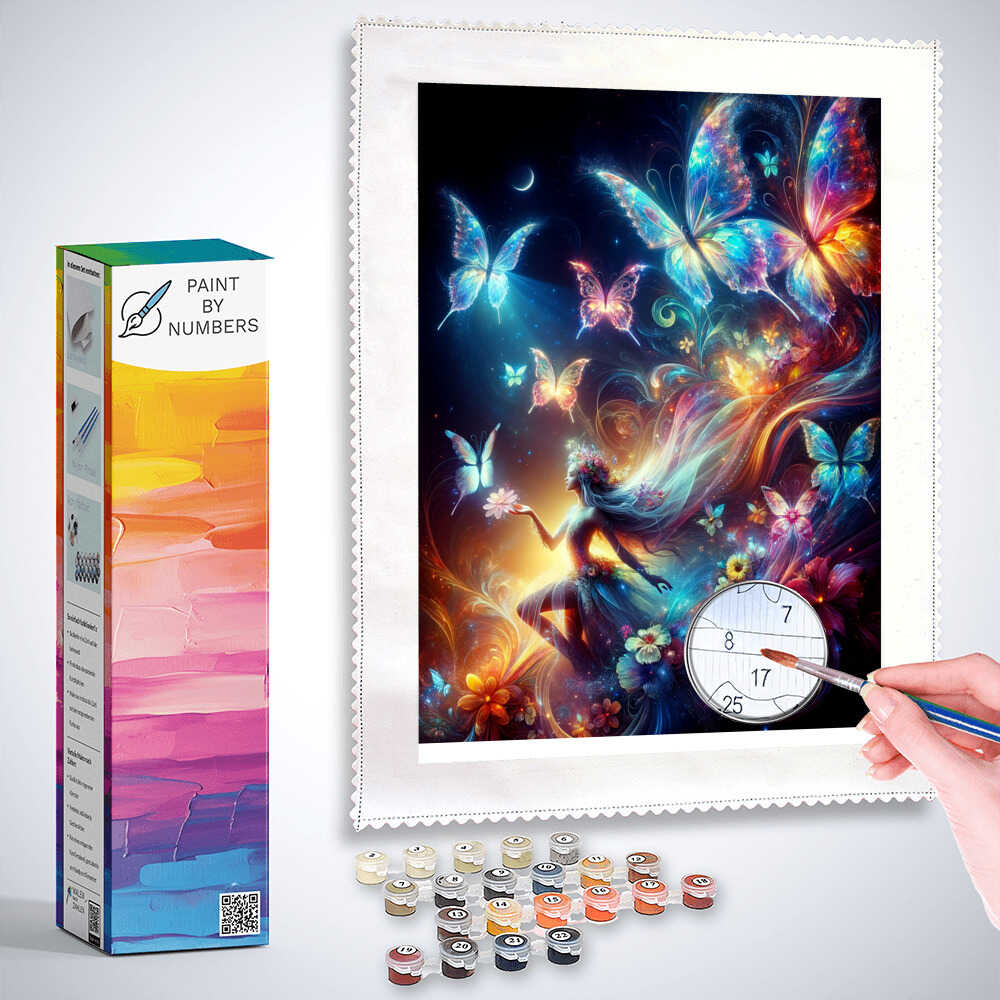 Paint by Numbers - Butterfly Elf
