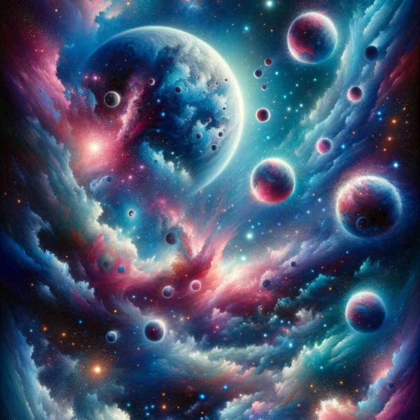 Paint by Numbers - Space atmosphere