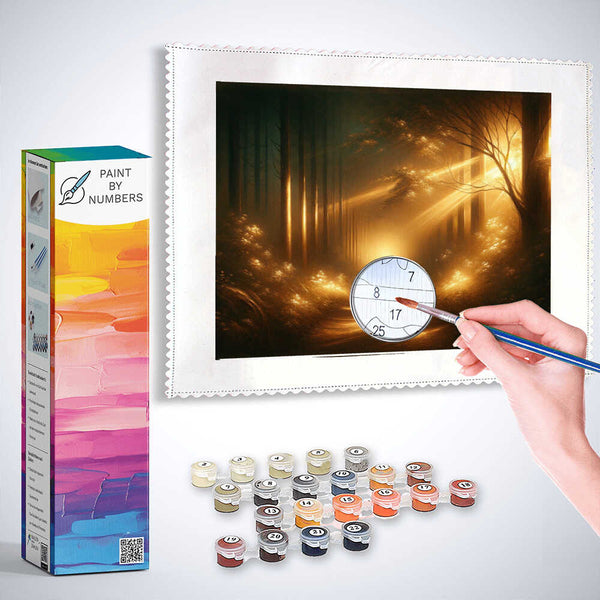 Paint by Numbers - Forest Way of Enlightenment