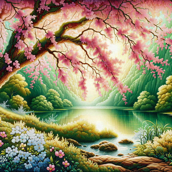 Paint by Numbers - Beautiful tree