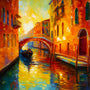 AB Diamond Painting - Venedig Klassisch - gedruckt in Ultra-HD - AB Diamond, Neu eingetroffen, Quadratisch, Sehenswürdigkeit, Stadt, Venedig