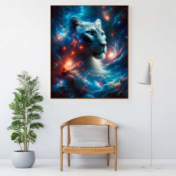 Paint by Numbers - Panther in the Universe