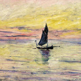 Claude Monet, Das Segelboot - Klassiker - hochwertige Leinwand - 3fuer2, exclude, Hoch, Horizontal, Klassische Kunst