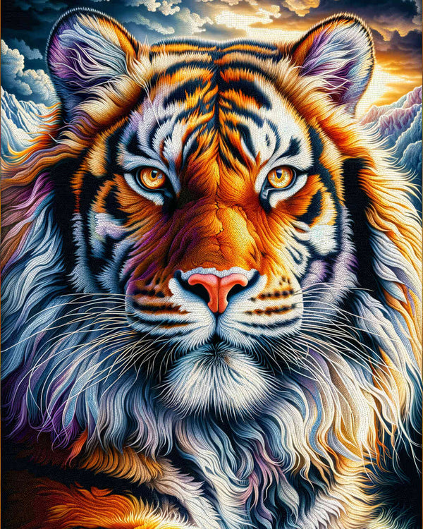 Paint by Numbers - Impressive Tiger