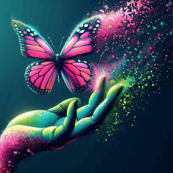 Paint by Numbers - Butterfly Freedom
