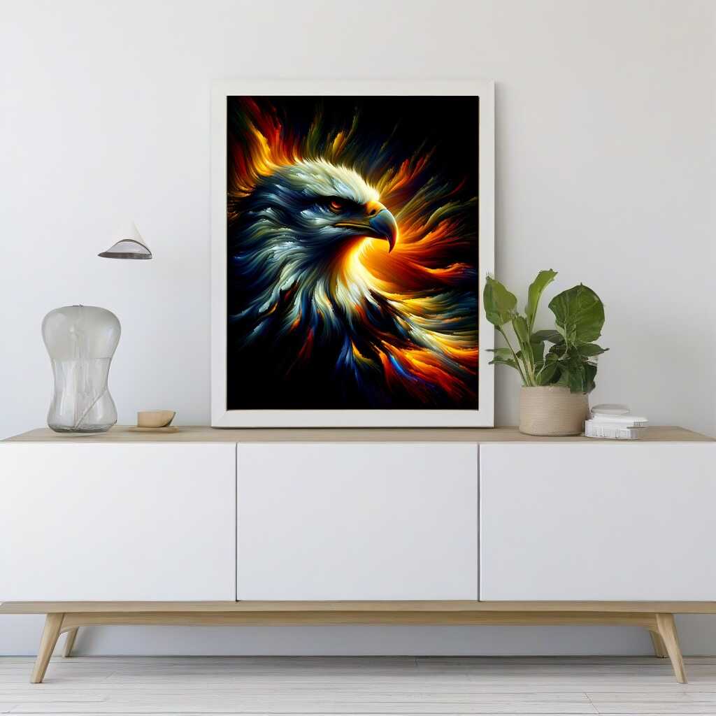 Eagle, head - Paint by Numbers