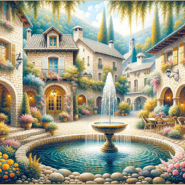 Paint by Numbers - Dream village