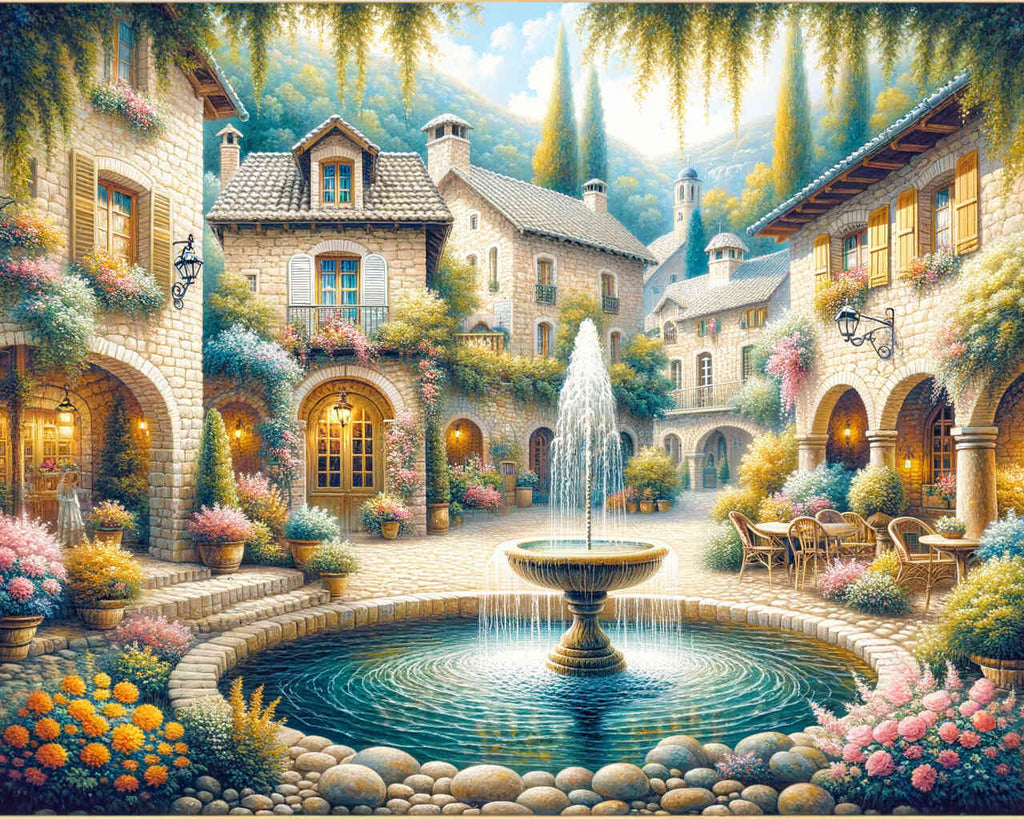 Paint by Numbers - Dream village