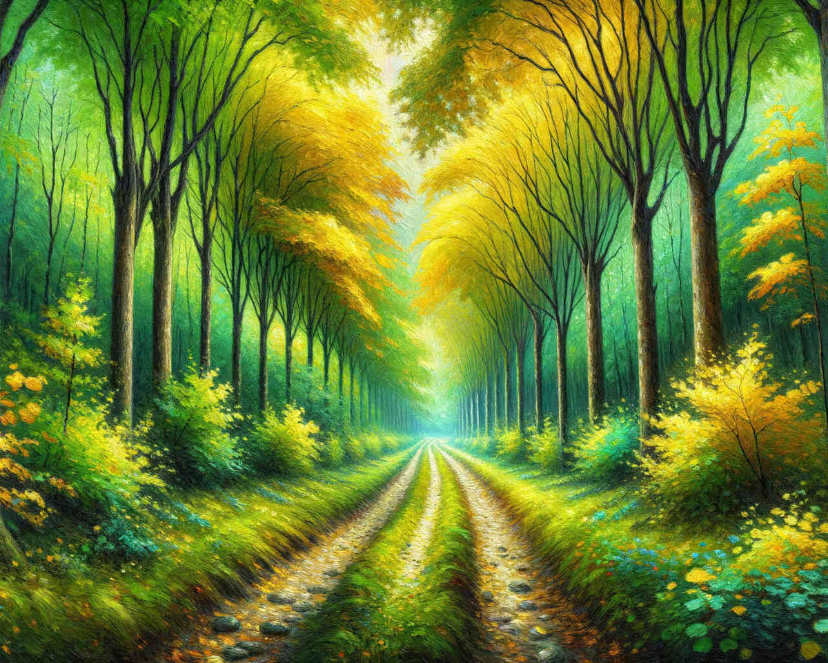 Way through nature - Paint by Numbers