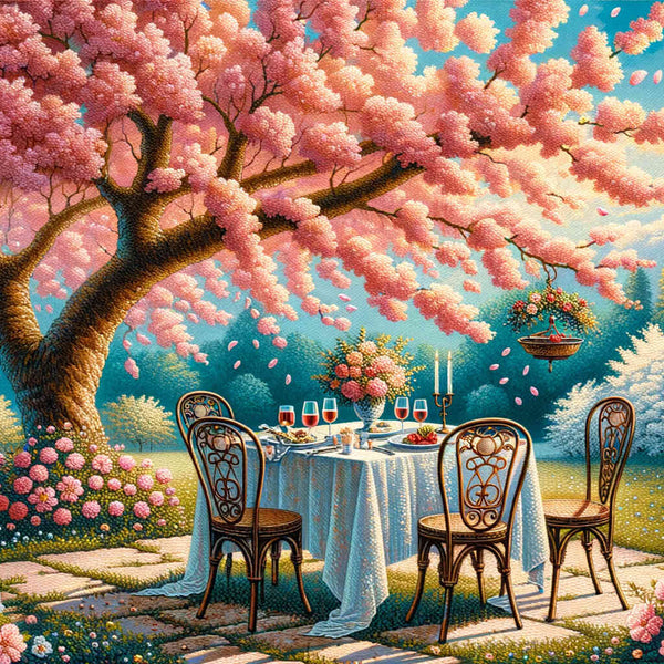 Paint by Numbers - Cherry Tree Dinner