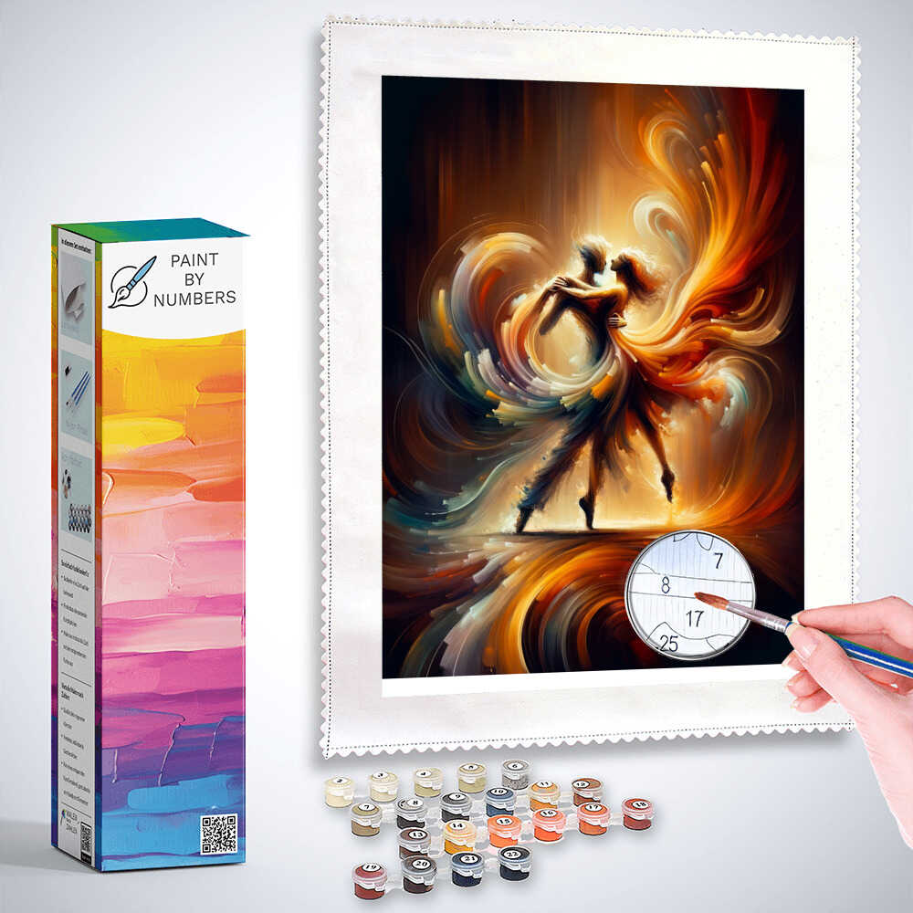 Dancing couple - Paint by Numbers
