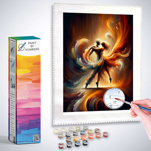 Dancing couple - Paint by Numbers