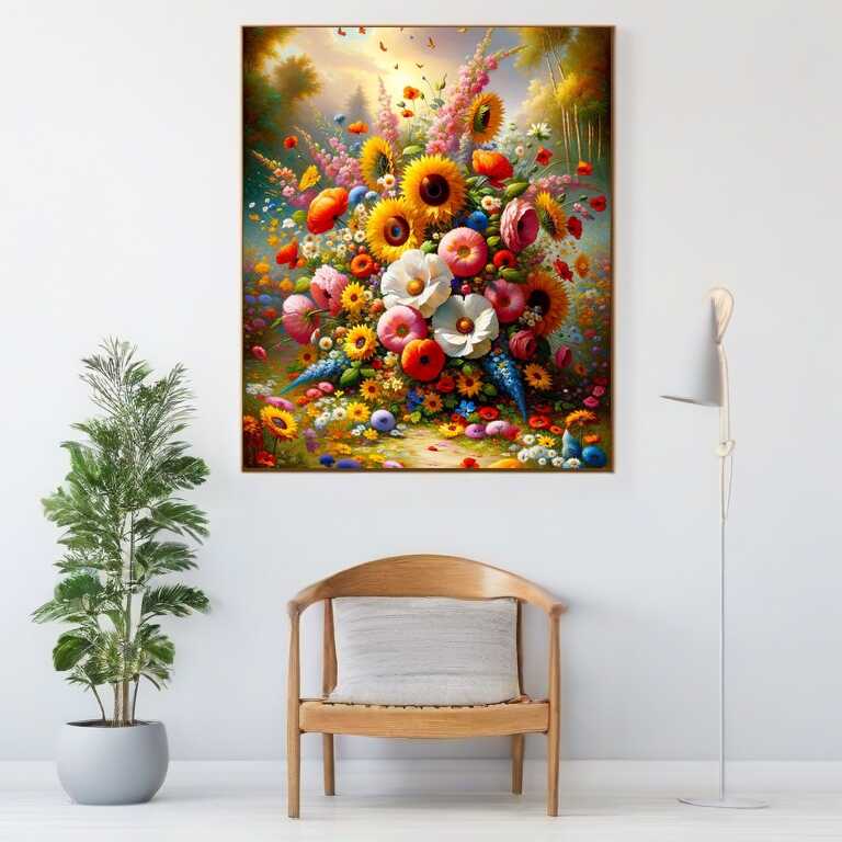 Paint by Numbers - Magnificent bouquet