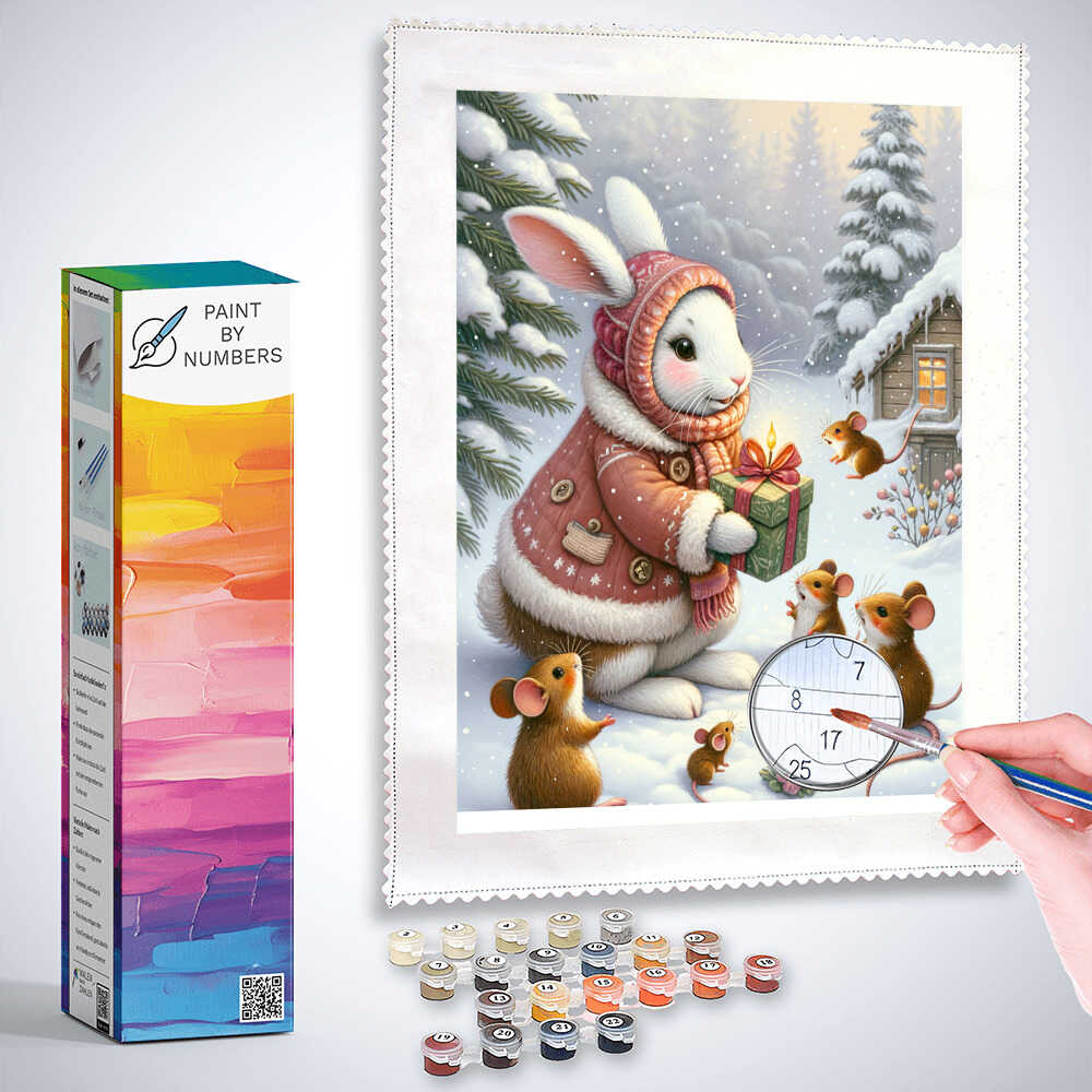 Bunnies and mice - Paint by Numbers